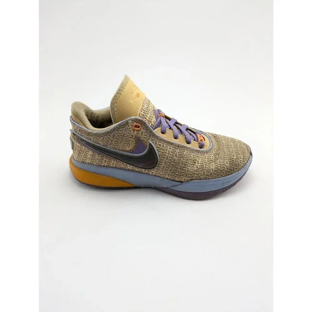 Youth Nike Lebron 20 GS Summer Vibes‎ Orange Purple Shoes DQ8651-200 Size 7Y
